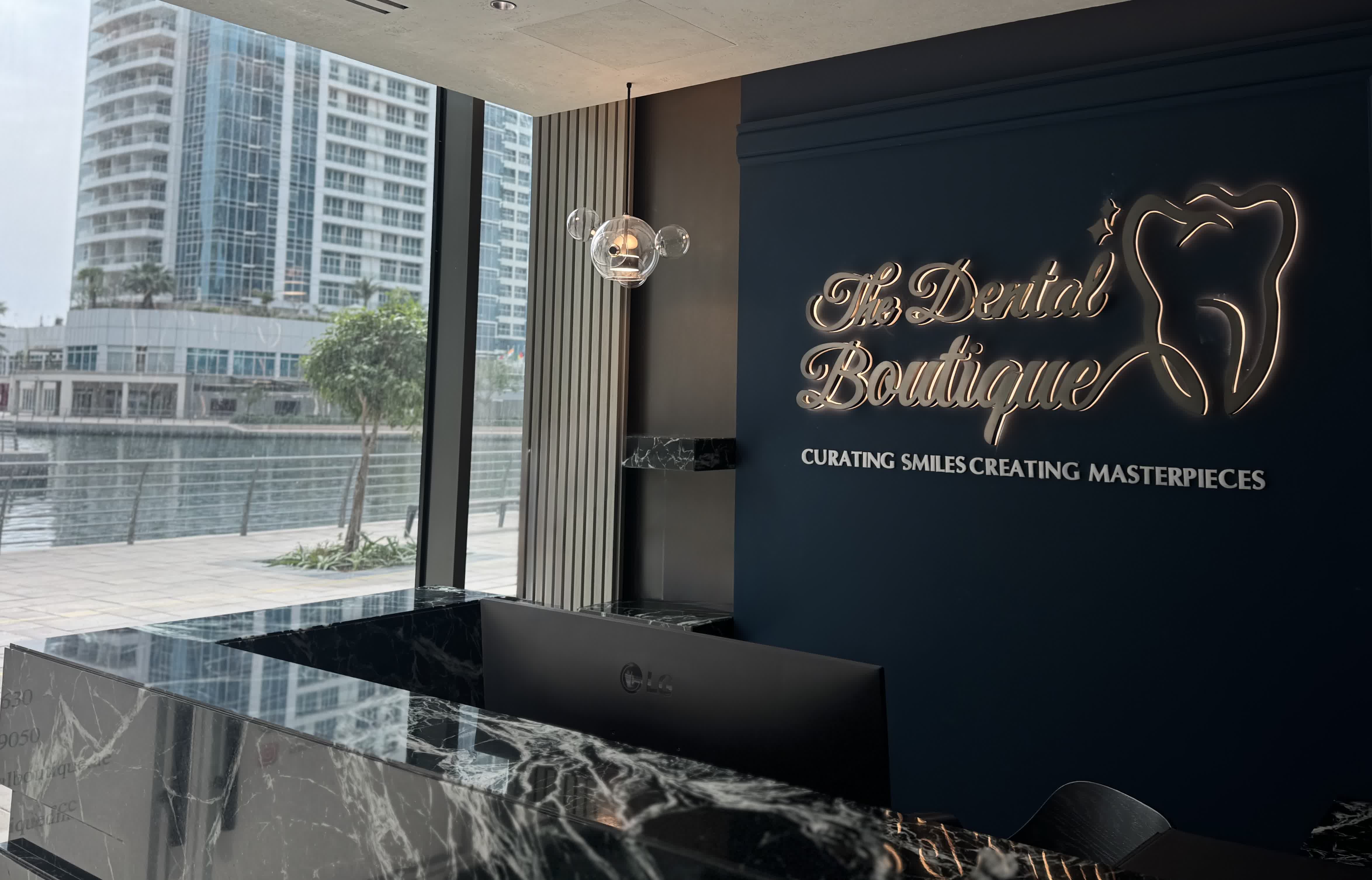 Reception at The Dental Boutique